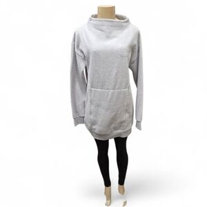 Gymshark Grey Funnel Neck Pullover Sweatshirt Size S